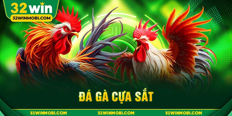 Đá gà cựa sắt là hình thức thi đấu giữa hai con gà được gắn cựa sắt nhân tạ
